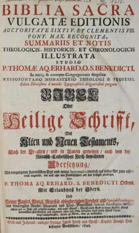 Biblia latino-germanica. - photo 3