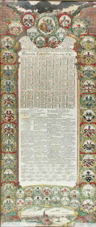 Wappen-Calender, auf das Jahr 1747. - photo 1