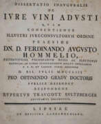 Военные предметы. Hommel, F. A.