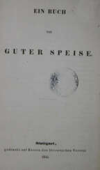 Buch von guter Speise, Ein.