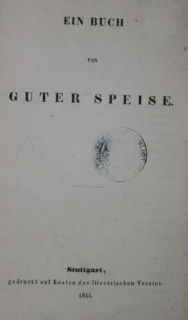 Buch von guter Speise, Ein. - Foto 1