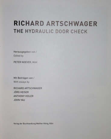 Artschwager, R. - photo 2