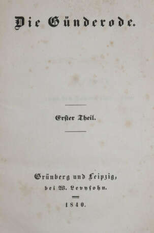 (Arnim, B. v. ). - Foto 1