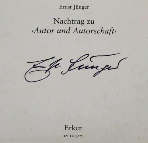 Jünger, E. - photo 1