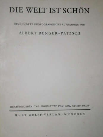 Renger-Patzsch, A. - Foto 2