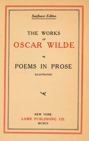 Wilde, O. - photo 2