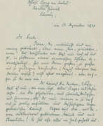 Автографы и письма. Rilke, Rainer Maria,