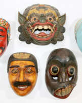 Java 5 Wayang-Masken.