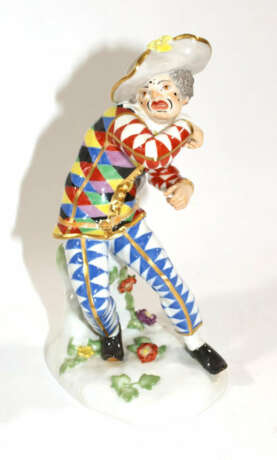 Harlekin Meissen, - Foto 1