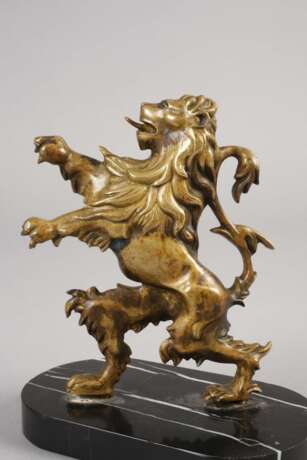 Bayrischer Wappenlöwe Bronze - photo 2
