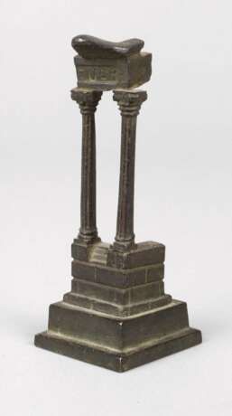 Miniaturbronze Tempelmodell - photo 1