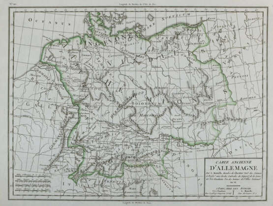 Carte d'Allemagne. - photo 1