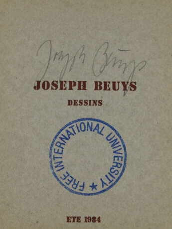 Beuys, Joseph - Foto 1