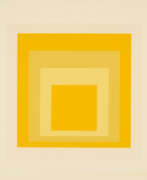 Трафаретная печать. Josef Albers. Easter