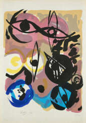 Ernst Wilhelm Nay. Farblitho 1964 - 3