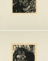 Gustav Kluge. Konvolut von 2 Druckgrafiken