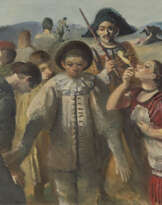 Harald Metzkes. Pierrot und Harlekin