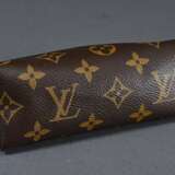 Louis Vuitton "Cosmetic Pouch PM" in Monogram Canvas mit abwaschbarem Textil Innenfutter, goldfarbenen Beschlägen und Reißverschluss, 12x19x6cm, leichte Gebrauchsspuren - Foto 3