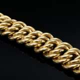 Gelbgold 750 Garibaldi Armband, 56,7g, L. 21,5x1,9cm, teilweise defekt, 1 Kettenglied Element fehlt - фото 3