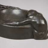 Otto Pilz, figürliche Bronzeschale mit Affen - Foto 4