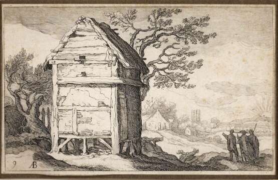 Abraham Bloemaert, Die verfallene Windmühle - Foto 1