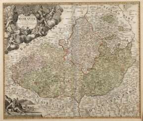Johann Baptist Homann, Karte von Mähren