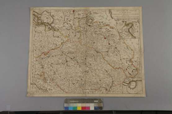 Johannes Blaeu, Kupferstichkarte Böhmen - photo 2