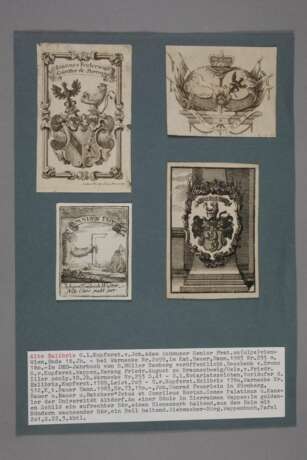 Konvolut Exlibris des 18. Jahrhunderts - Foto 2