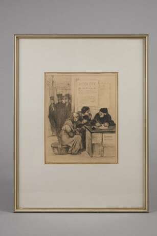 Honoré Daumier, Konvolut Karikaturen - photo 2