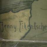 Jenny Fikentscher, Rote Stockrosen - Foto 1