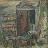 Feser, Albert (1901-1993) „Atelier Jürgen Block“ 1978, Öl/Leinwand auf Malpappe kaschiert, u.r. sign./dat., verso bez., 44x39,5cm (m.R. 61,5x56,3cm) - photo 1