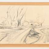 Ruwoldt, Hans Martin (1891-1969) "Hiddensee" 1935, Kohle/Tusche, u. sign./dat./betit., verso Kohlezeichnung, BM 25,5x35cm (m.R. 42,3x52,4cm), lichtrandig, leicht fleckig - фото 6