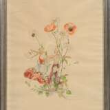 Schwarz-Torinus, Anne-Marie (1907-2004) "Tanz in den Blumen", Aquarell/Bleistift, weiß gehöht, u.r. sign., 41x31cm (m.R. 43,5x34cm), leicht vergilbt, min. fleckig - Foto 2