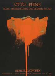 Prof. Otto Piene, originalgraphisches Plakat 1971