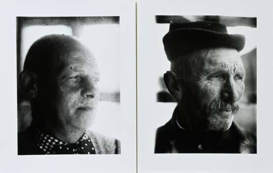 2 Kirchner, Ernst Ludwig (1880-1938) "Portraits" 2004, Fotografien, verso Nachlassangabe, Griffelkunst, PM 24x18cm, BM 30,3x23,6cm - Foto 1