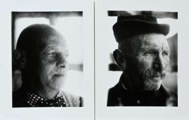 2 Kirchner, Ernst Ludwig (1880-1938) &quot;Portraits&quot; 2004, Fotografien, verso Nachlassangabe, Griffelkunst, PM 24x18cm, BM 30,3x23,6cm