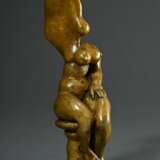 Schwarze, Michael (*1939) "Dame", Bronze patiniert, 8/12, u. monogr./num., H. 21cm - photo 1