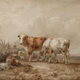 Jan B. Tom, zugeschrieben, Kühe und Schafe auf der Weide - photo 1