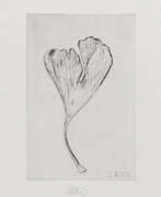 Herbert Zangs. Herbert Zangs. Untitled (Gingko leaf)