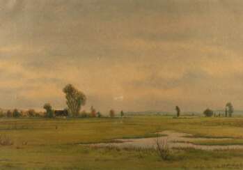 Hans Schiel, "Herbstliche Uckermark"