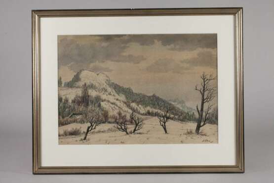 Hans Schiel, Winter im Thüringer Land - photo 2