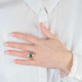 Smaragd-Diamant Ring. - photo 3