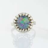 Opal-Brillant Ring. - photo 1