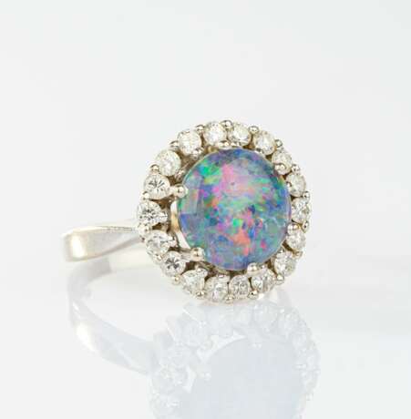 Opal-Brillant Ring. - Foto 2