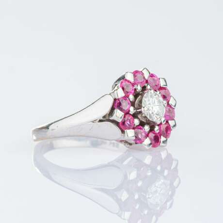 Brillant-Rubin Ring. - фото 2