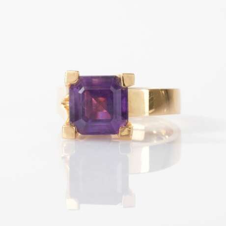 Moderner Amethyst Ring. - photo 2