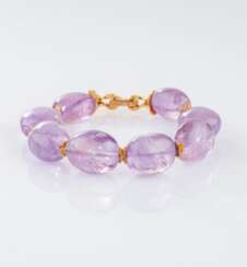 Gilbert Albert Schweiz, ab 1962. Amethyst Armband.