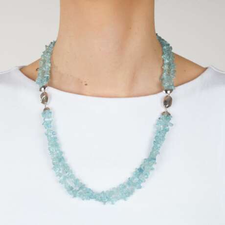 Juwelier Wempe. Aquamarin Collier. - photo 2