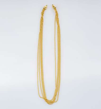 Juwelier Wempe. Mehrreihiges Collier mit Brillant-Besatz by Kim. - photo 1