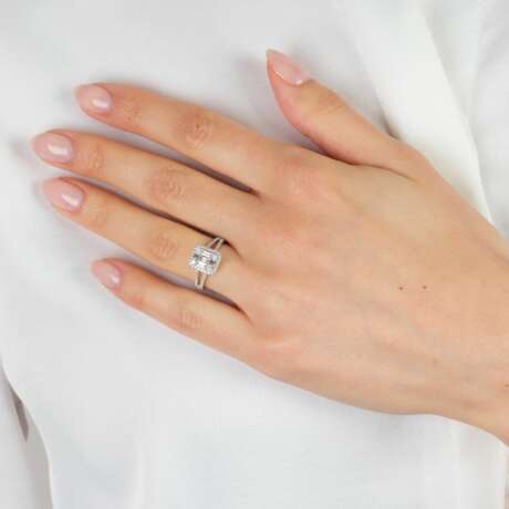 Juwelier Wempe. Klassischer Diamant Ring. - Foto 3